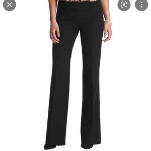 NWT Loft Marisa Black Trouser dress pant size 0